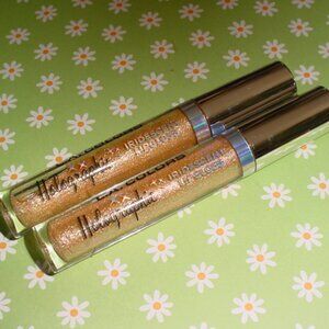 LA COLORS New iridescent Lip Gloss GOLD RUSH X2